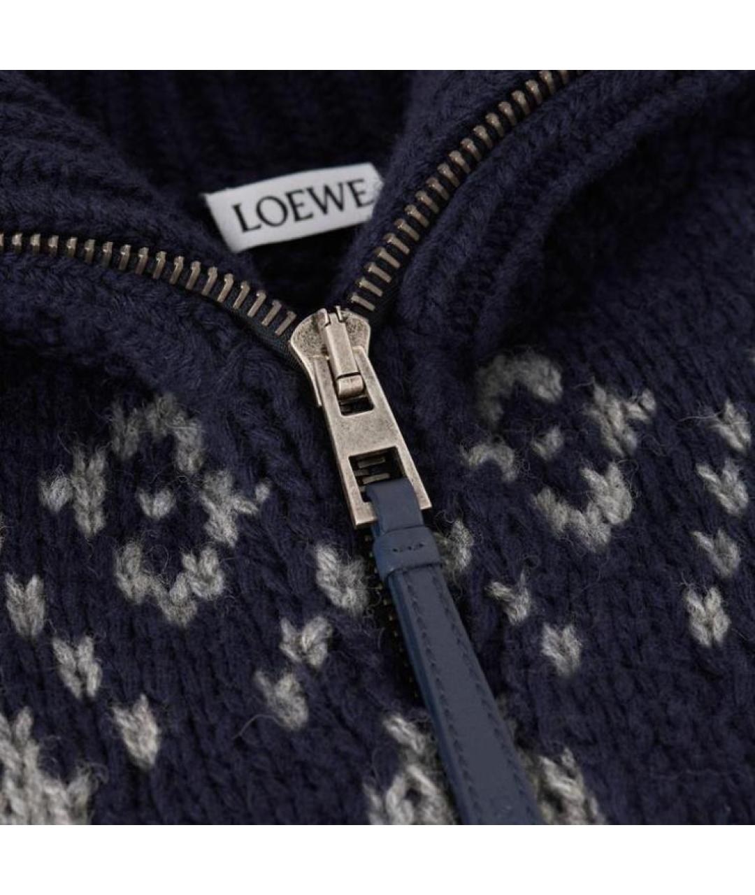 LOEWE Темно-синий джемпер / свитер, фото 6