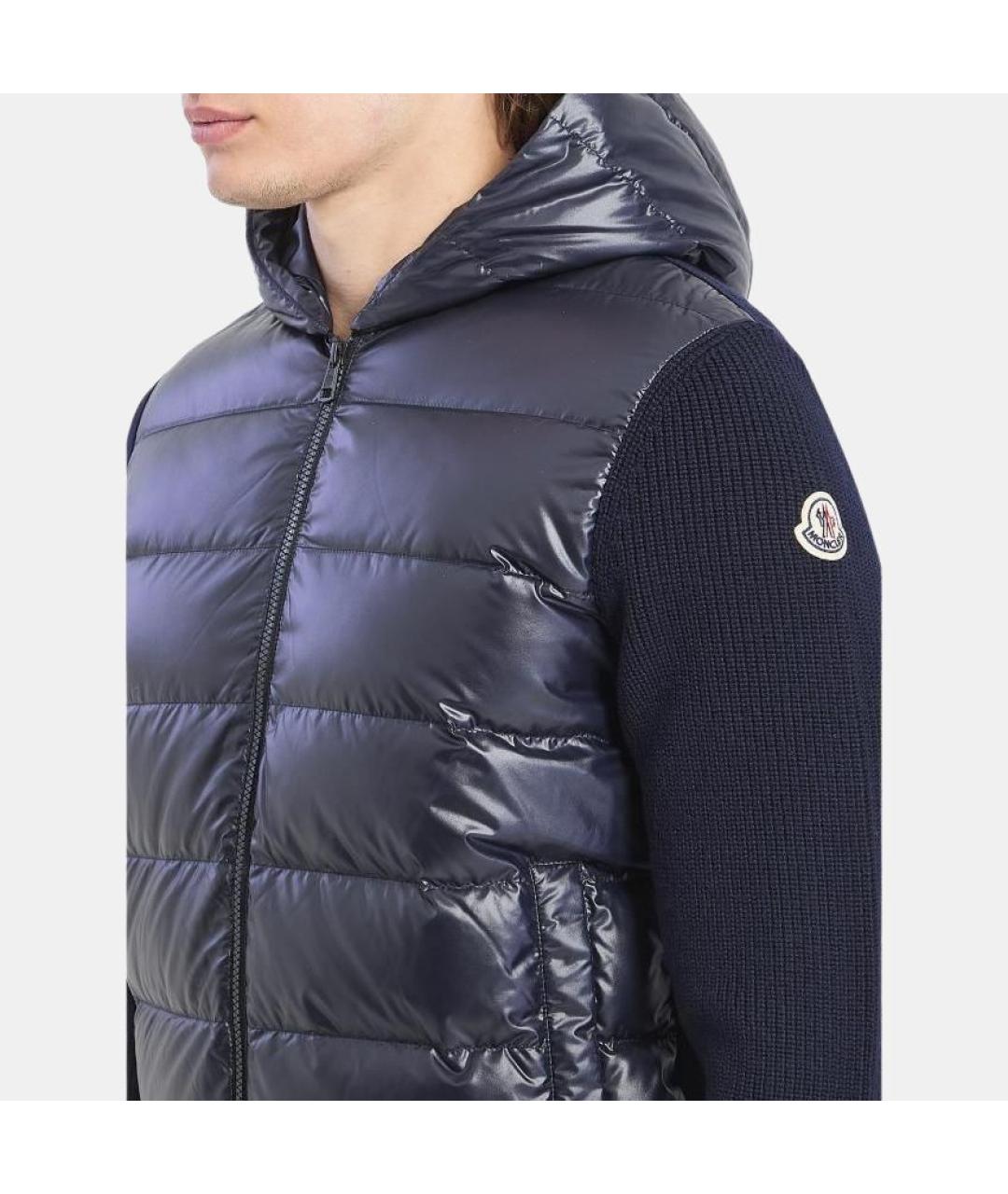 MONCLER Синяя куртка, фото 4