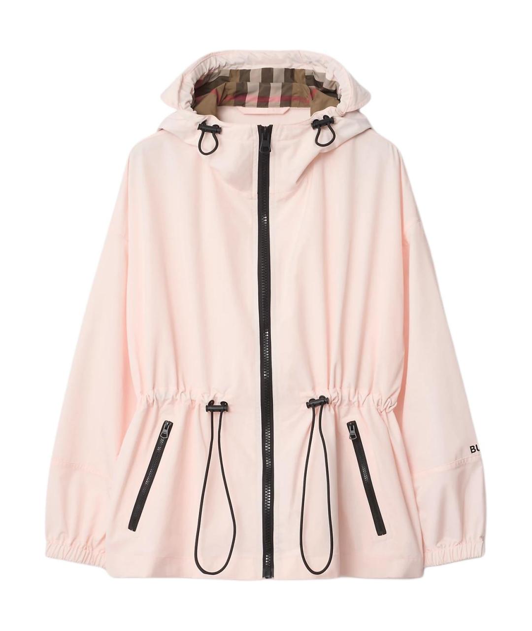 BURBERRY Розовая куртка, фото 1
