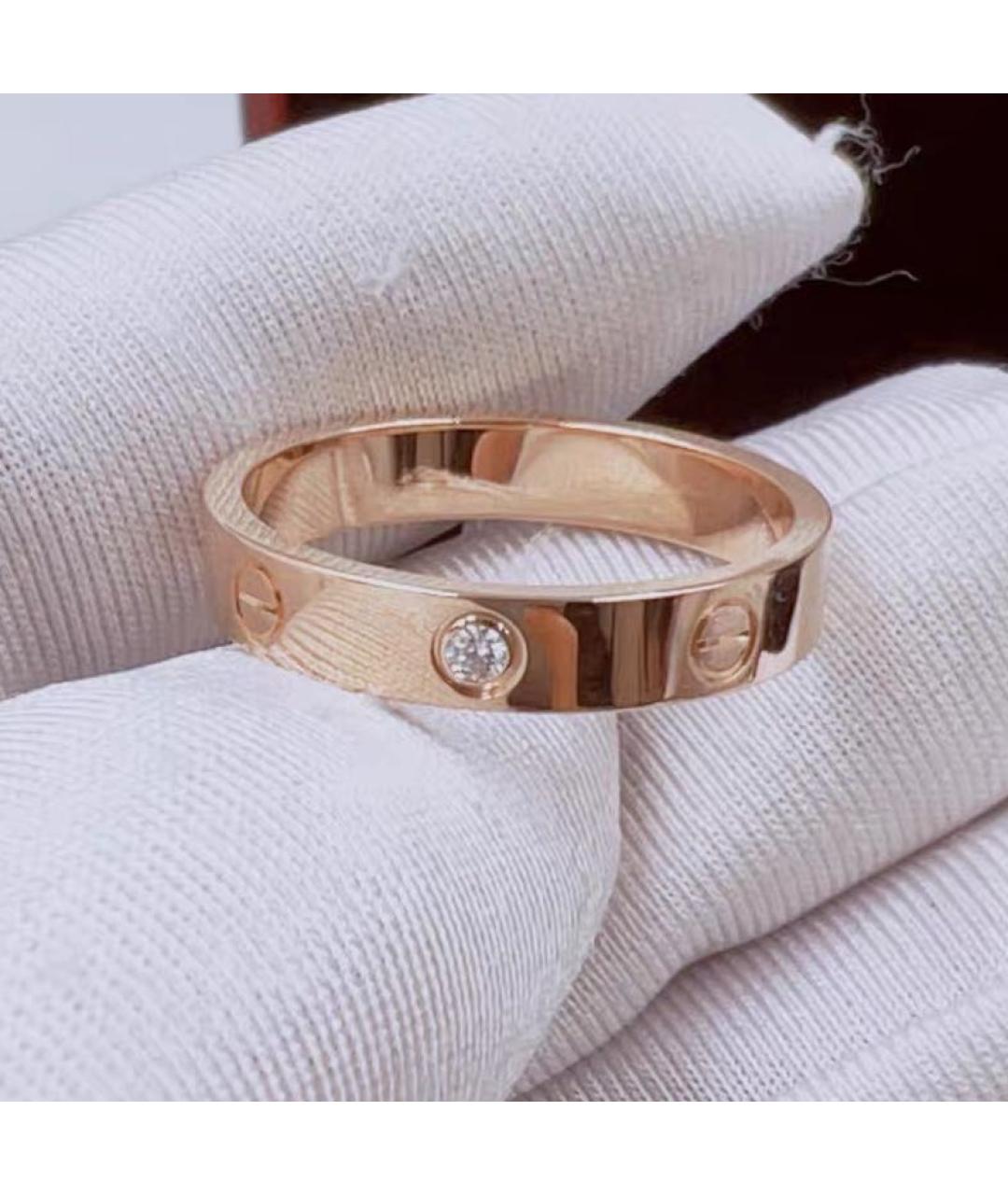 CARTIER Розовое кольцо из розового золота, фото 2