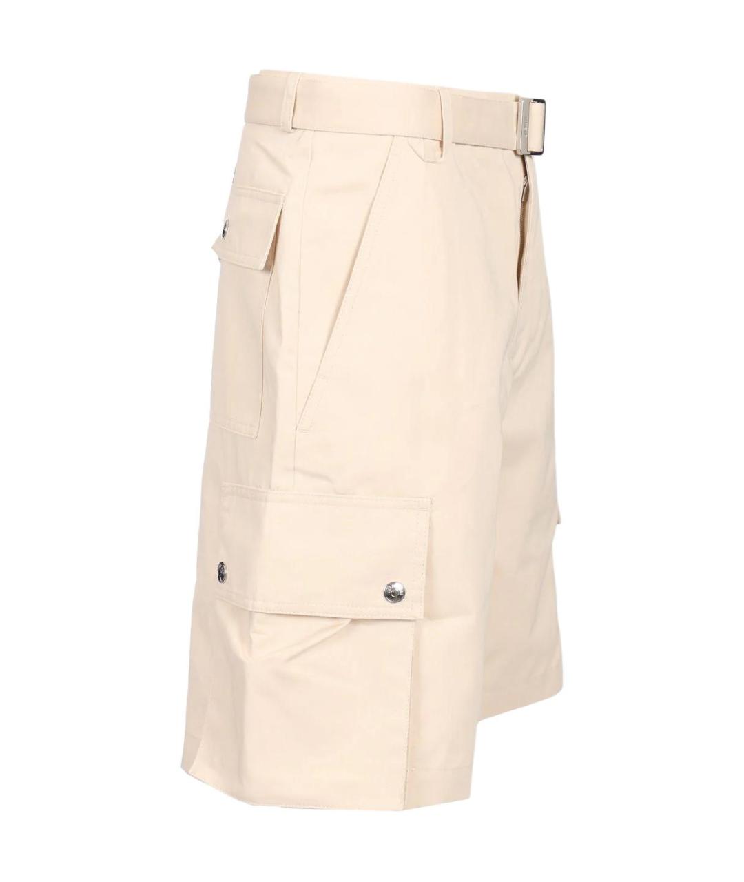 JACQUEMUS Бежевые шорты, фото 3