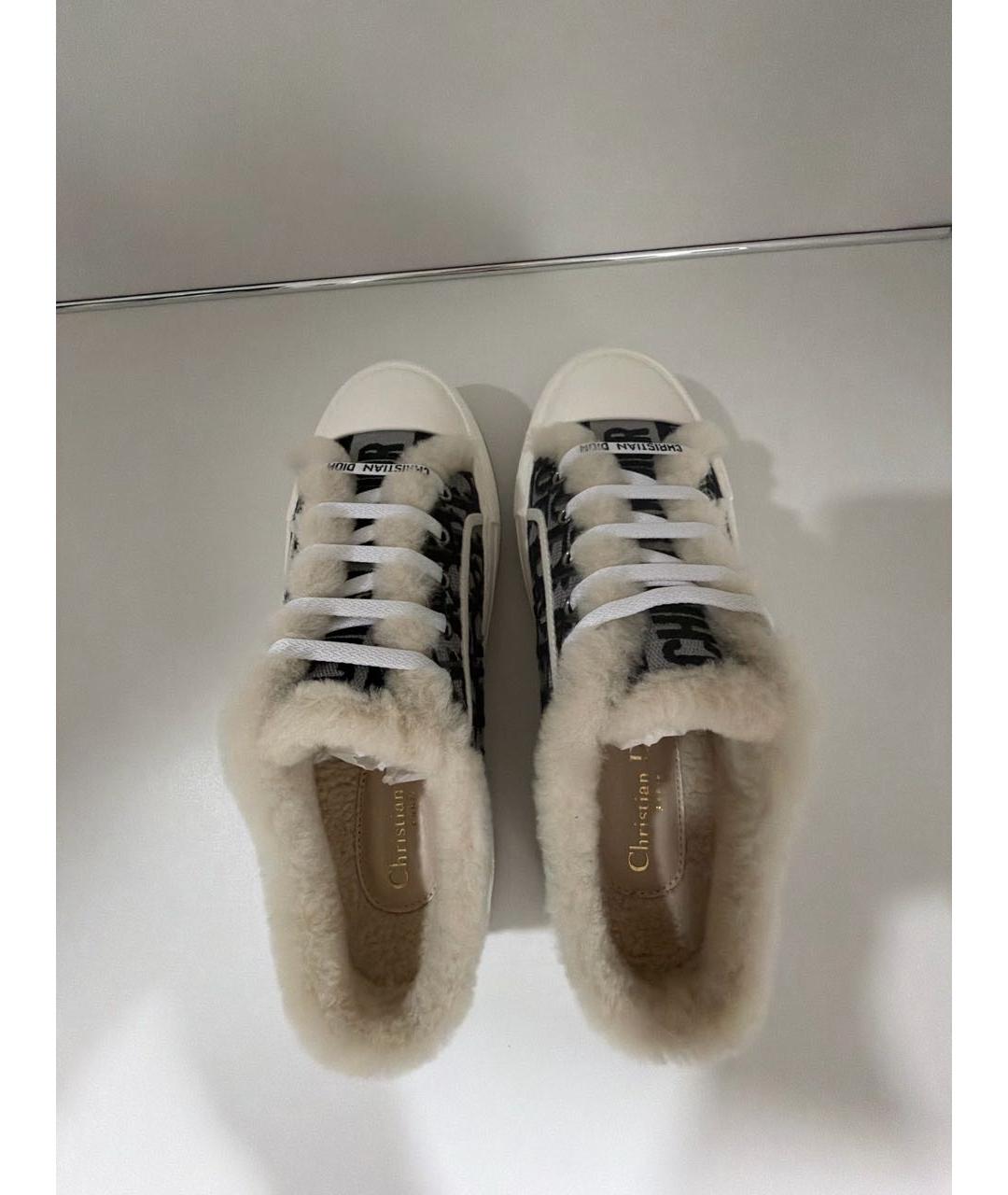 CHRISTIAN DIOR Темно-синие кеды, фото 3