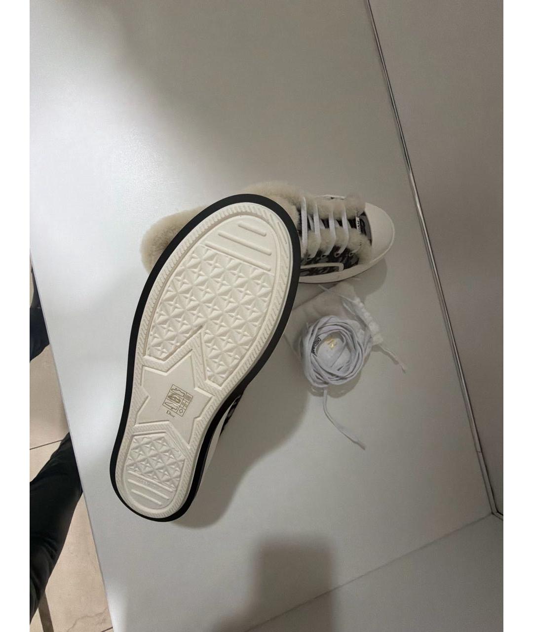 CHRISTIAN DIOR Темно-синие кеды, фото 6