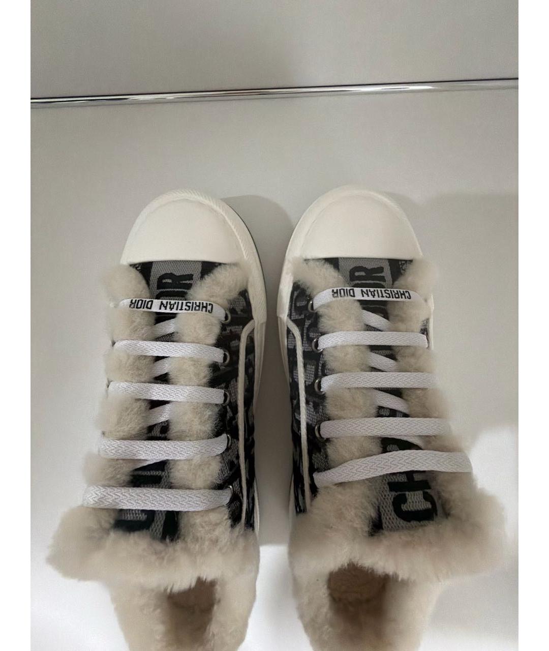 CHRISTIAN DIOR Темно-синие кеды, фото 5