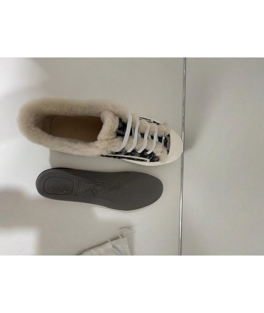 CHRISTIAN DIOR Темно-синие кеды, фото 7