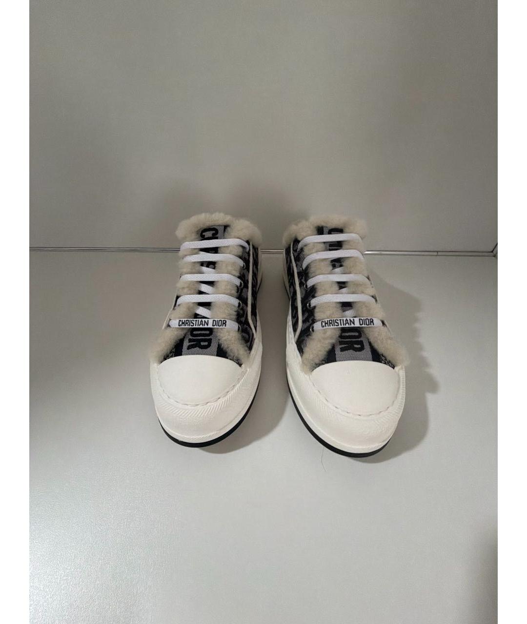 CHRISTIAN DIOR Темно-синие кеды, фото 2