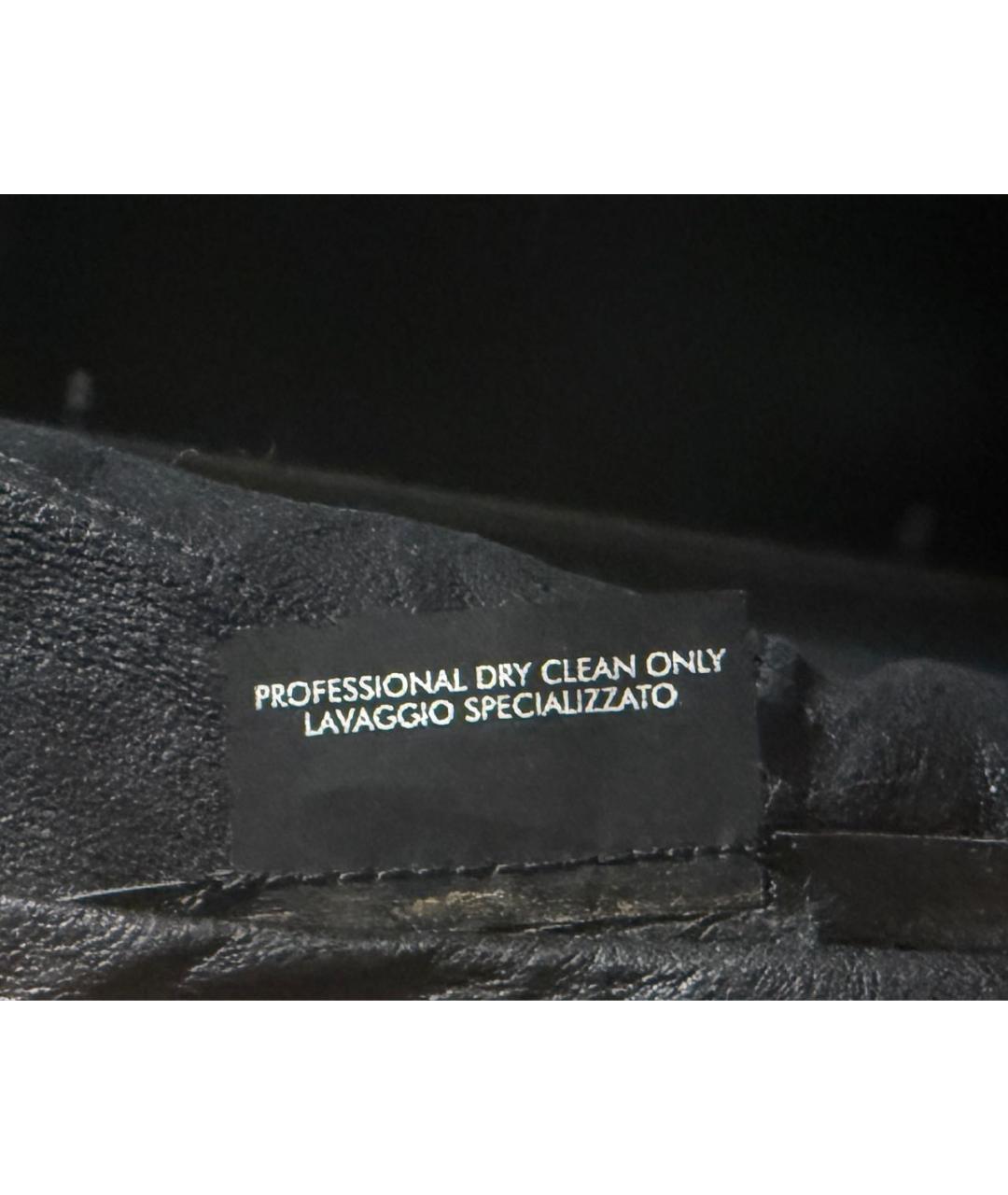 GUCCI Черная кожаная рубашка, фото 8