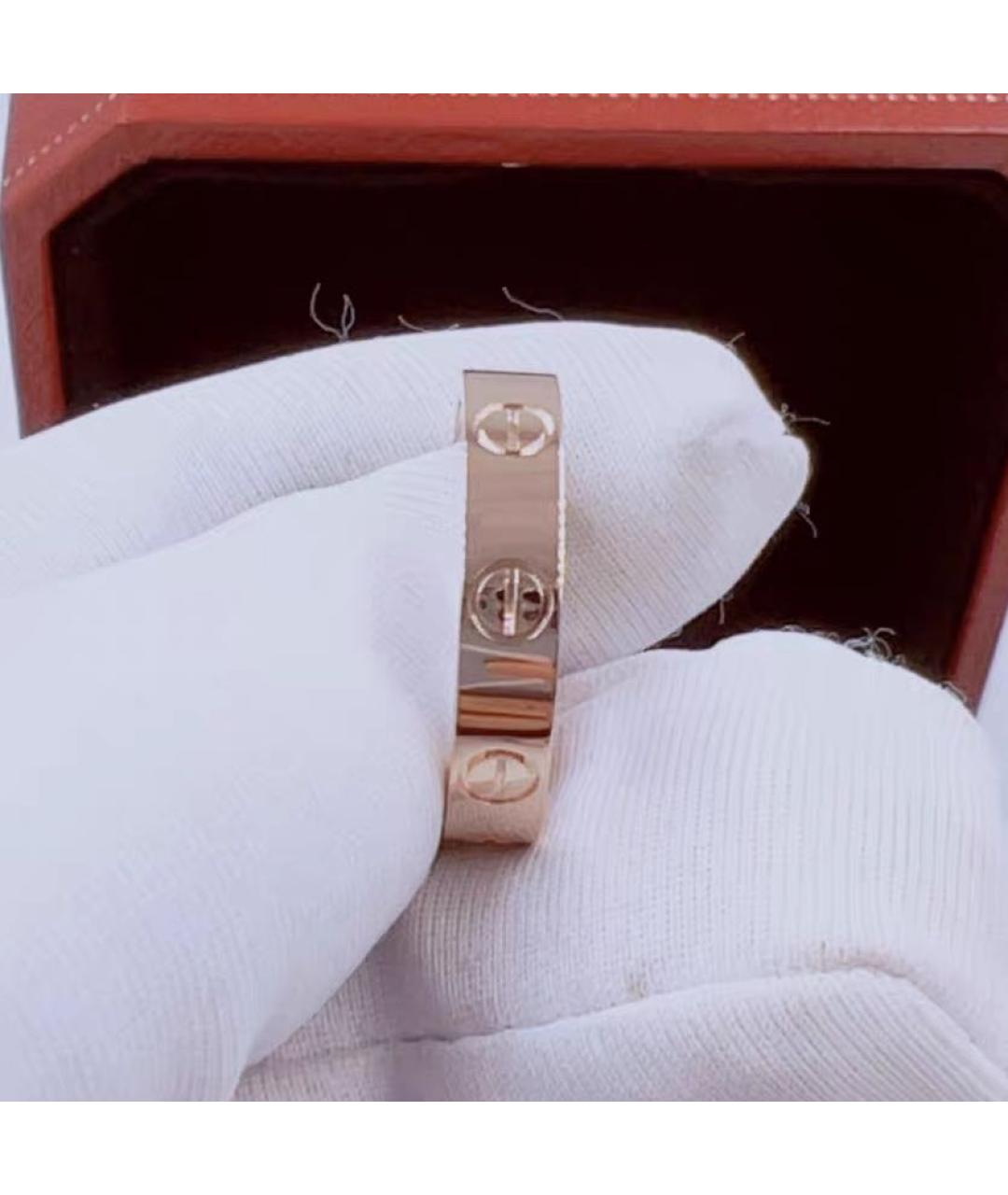 CARTIER Розовое кольцо из розового золота, фото 2