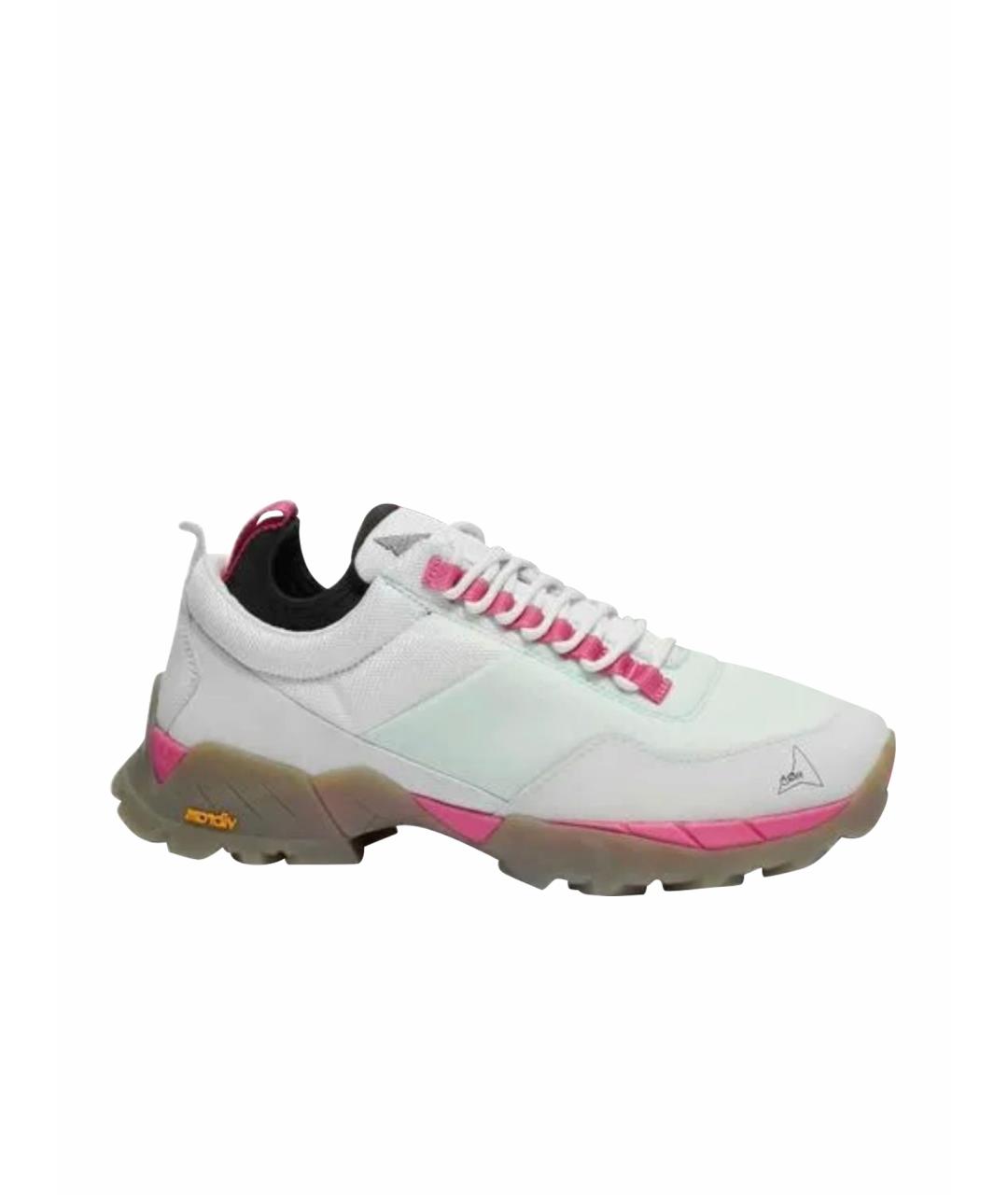 ROA Белые низкие кроссовки / кеды, фото 1