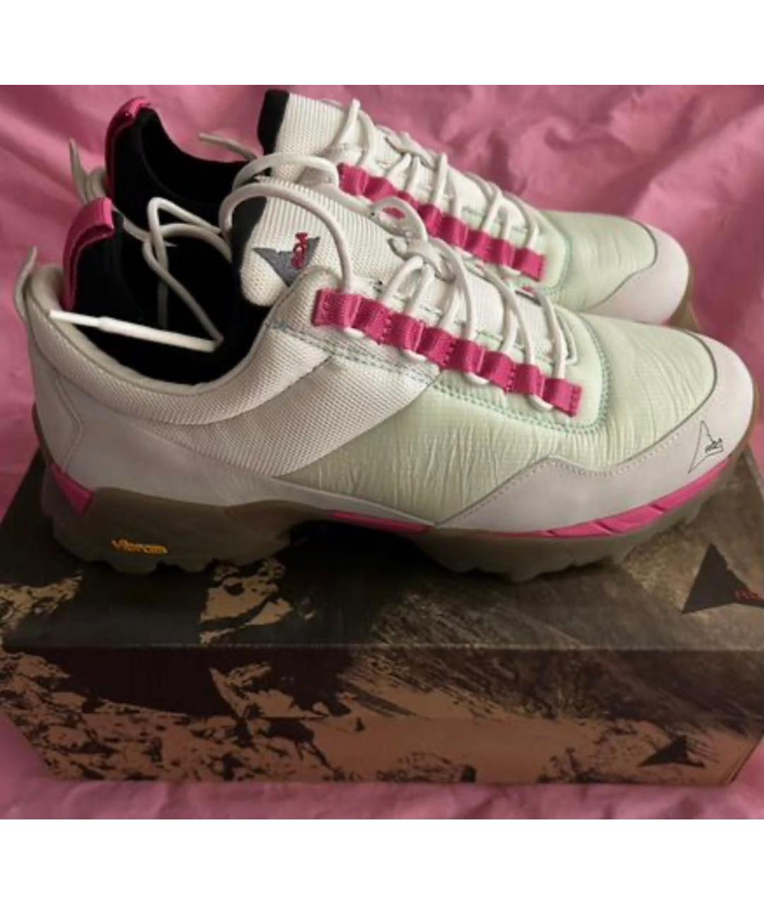 ROA Белые низкие кроссовки / кеды, фото 7