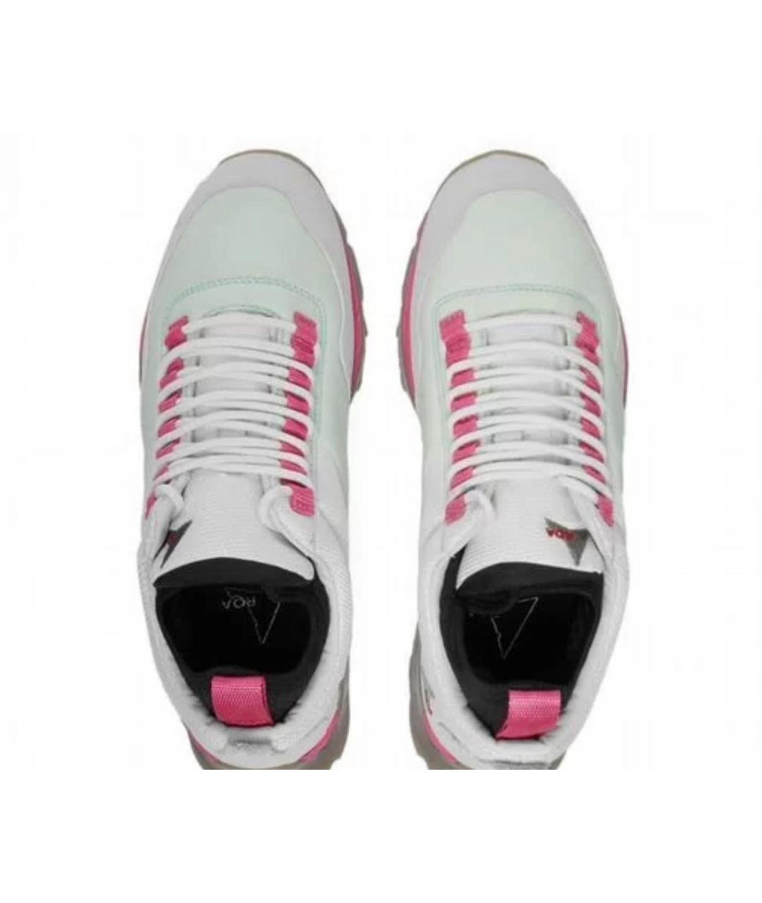 ROA Белые низкие кроссовки / кеды, фото 6