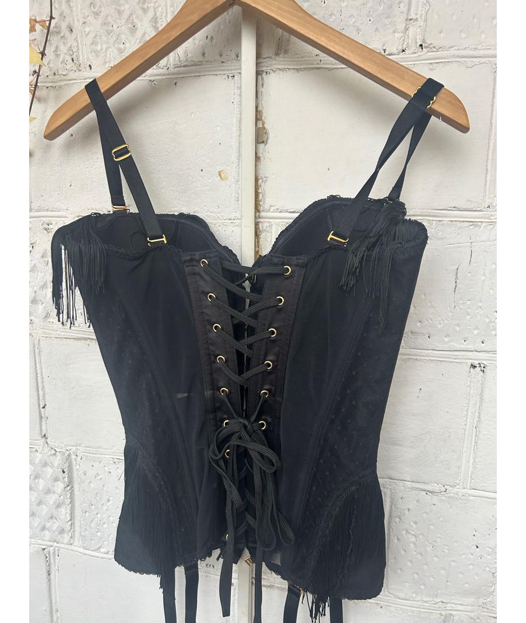 AGENT PROVOCATEUR Черный полиэстеровый корсет, фото 2