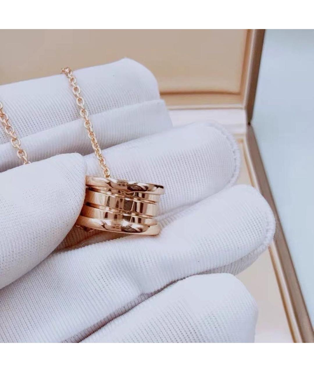 BVLGARI Розовое колье из розового золота, фото 5