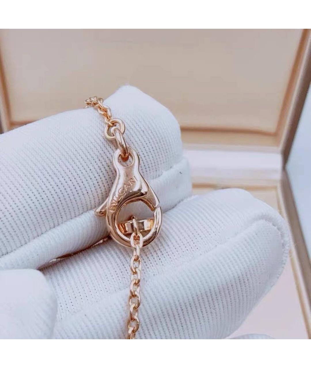 BVLGARI Розовое колье из розового золота, фото 6