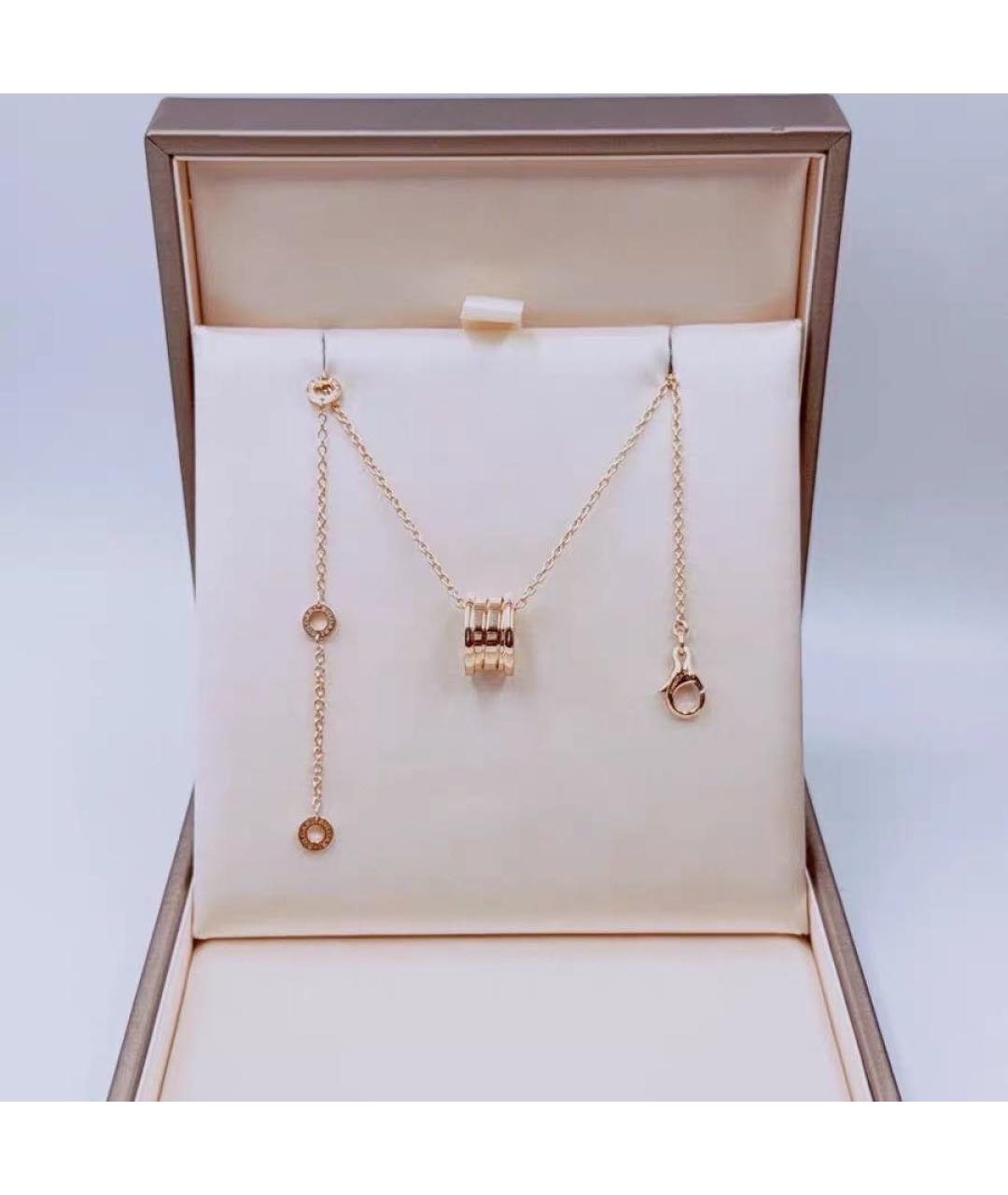 BVLGARI Розовое колье из розового золота, фото 2