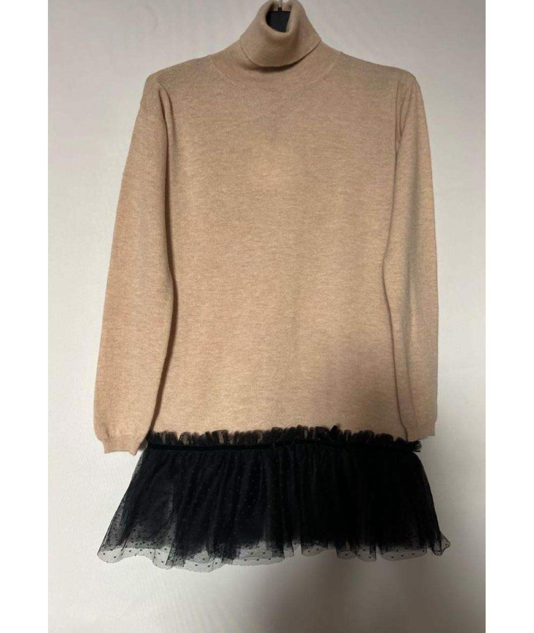 VALENTINO Бежевая шерстяная водолазка, фото 7