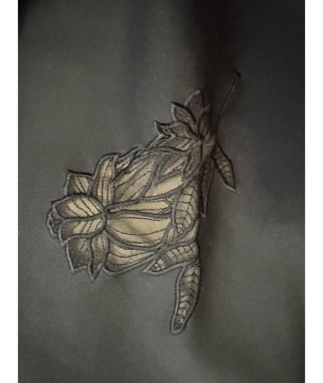 SPORT MAX CODE Черная полиэстеровая юбка мини, фото 2