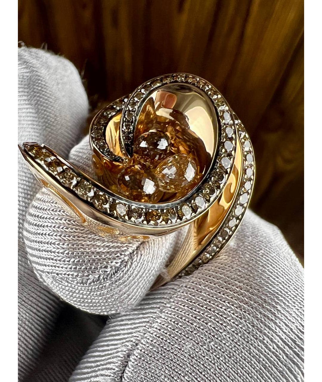 DE GRISOGONO Золотое кольцо из розового золота, фото 4