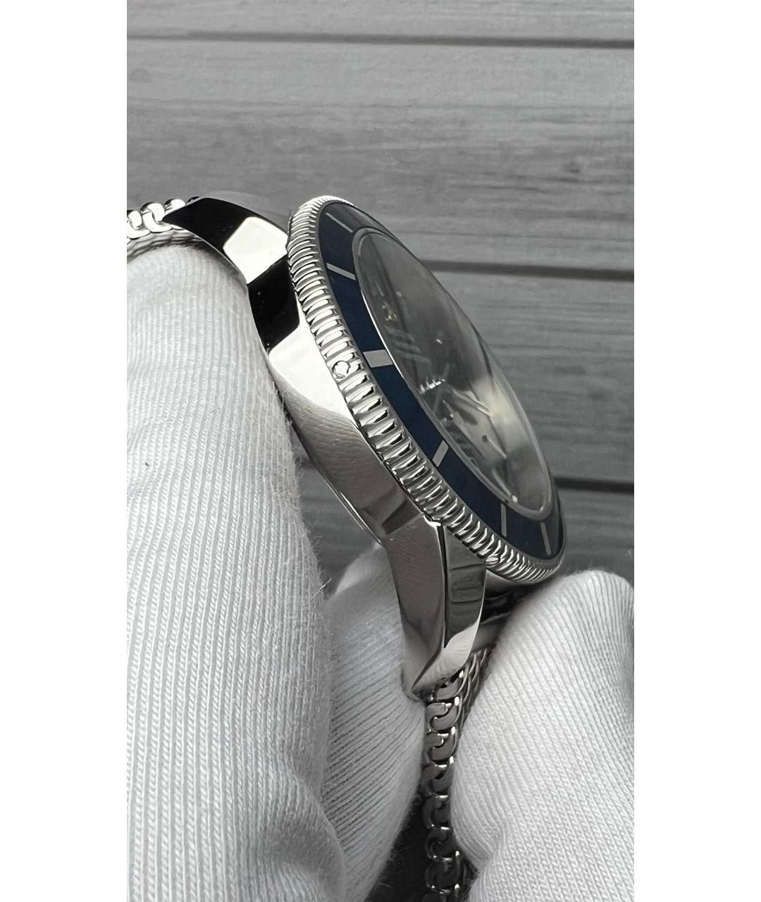 BREITLING Синие металлические часы, фото 5