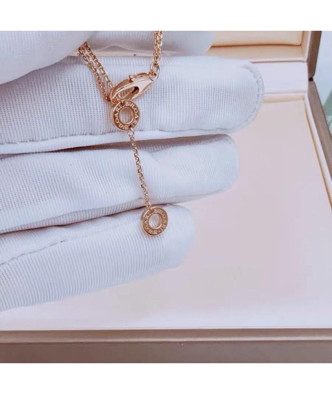 BVLGARI Белый браслет из розового золота, фото 7
