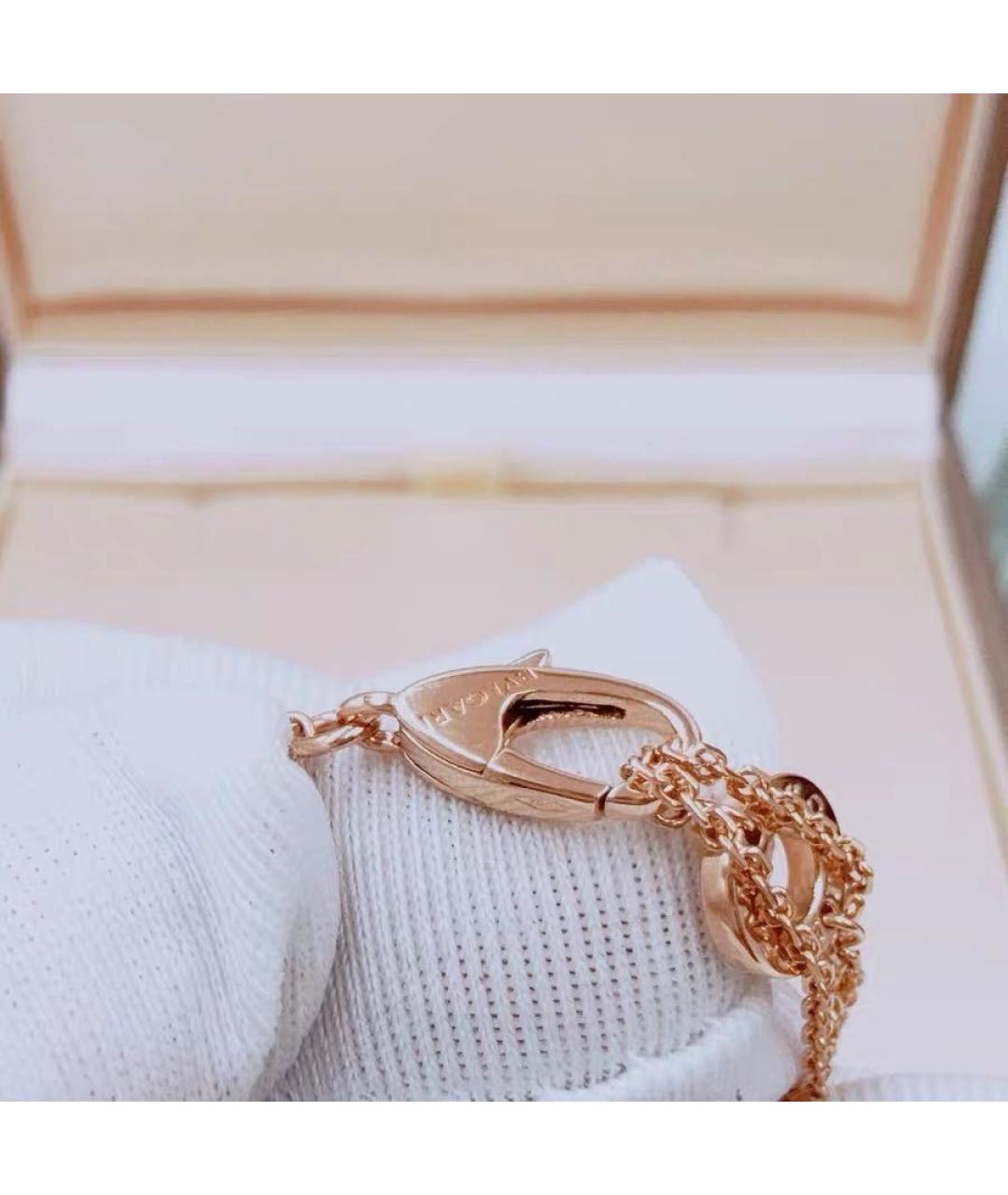 BVLGARI Белый браслет из розового золота, фото 6