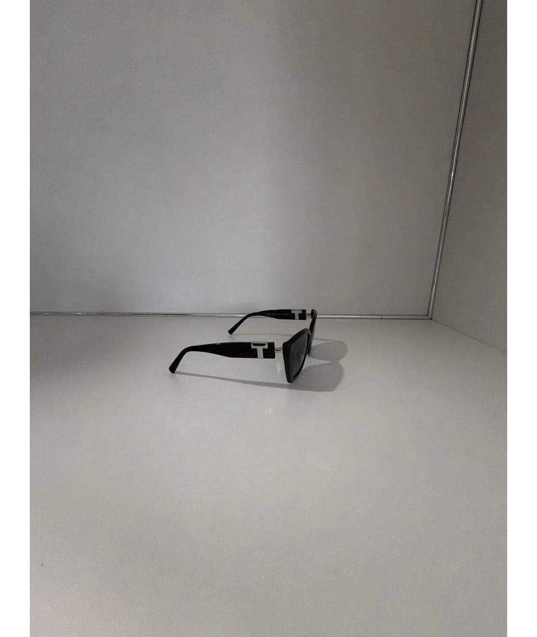 TIFFANY&CO Черные пластиковые солнцезащитные очки, фото 3