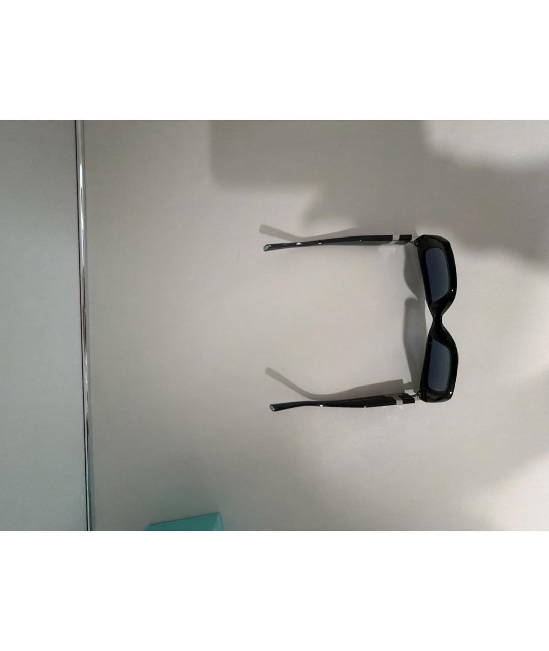 TIFFANY&CO Черные пластиковые солнцезащитные очки, фото 7