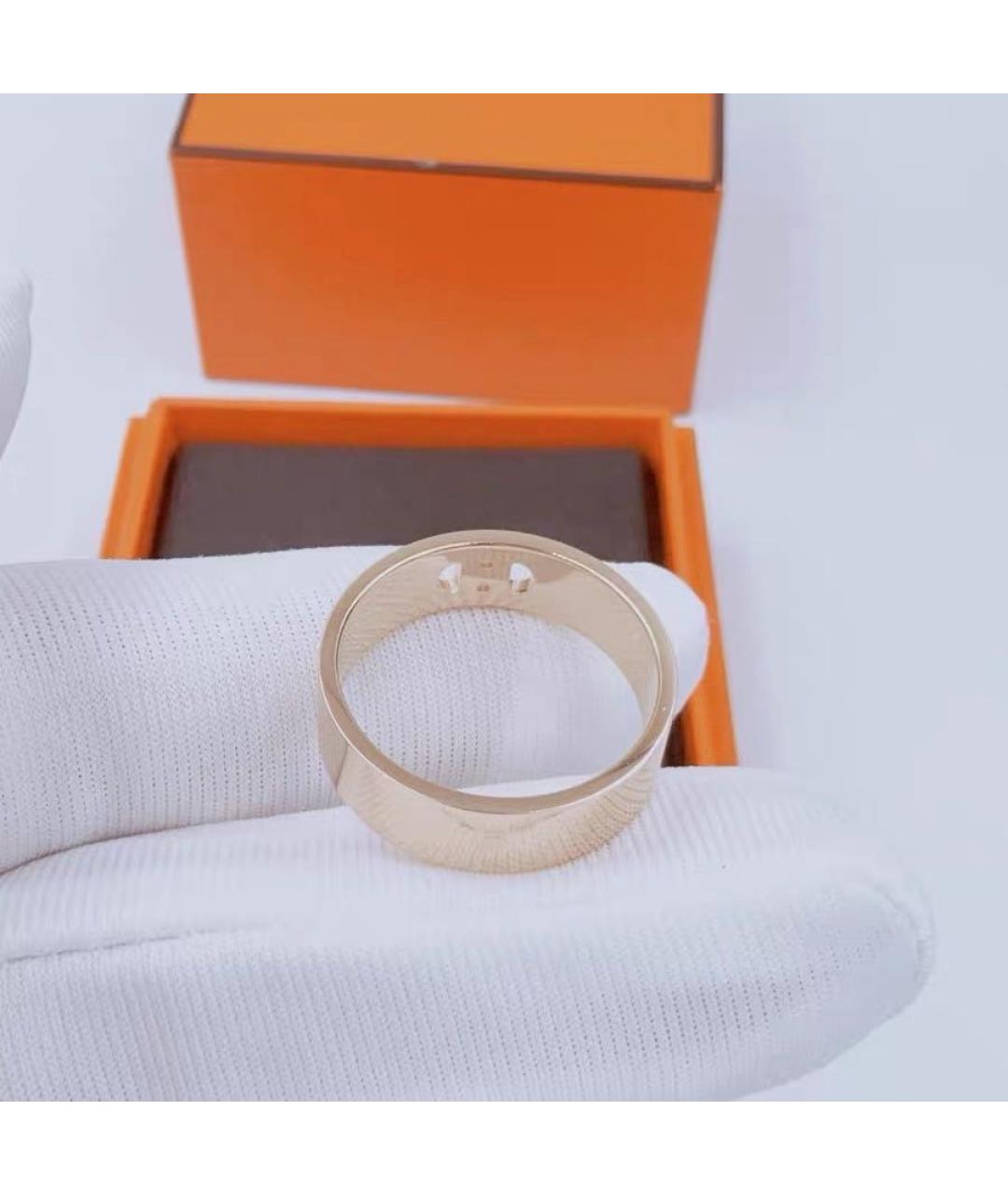 HERMES Розовое кольцо из розового золота, фото 5