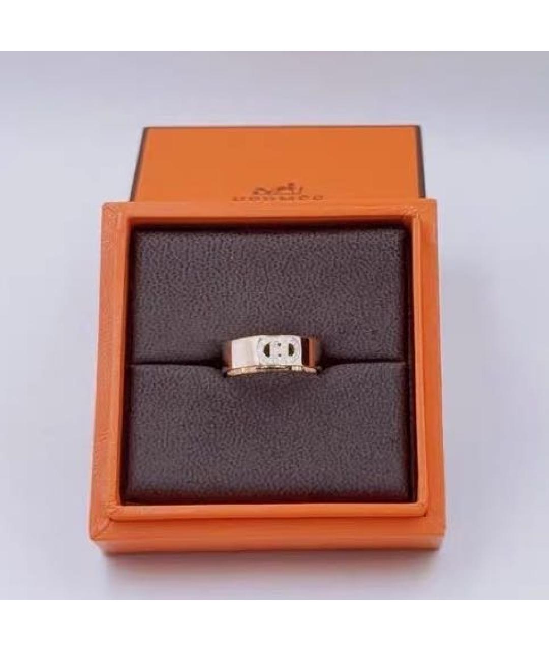 HERMES Розовое кольцо из розового золота, фото 7