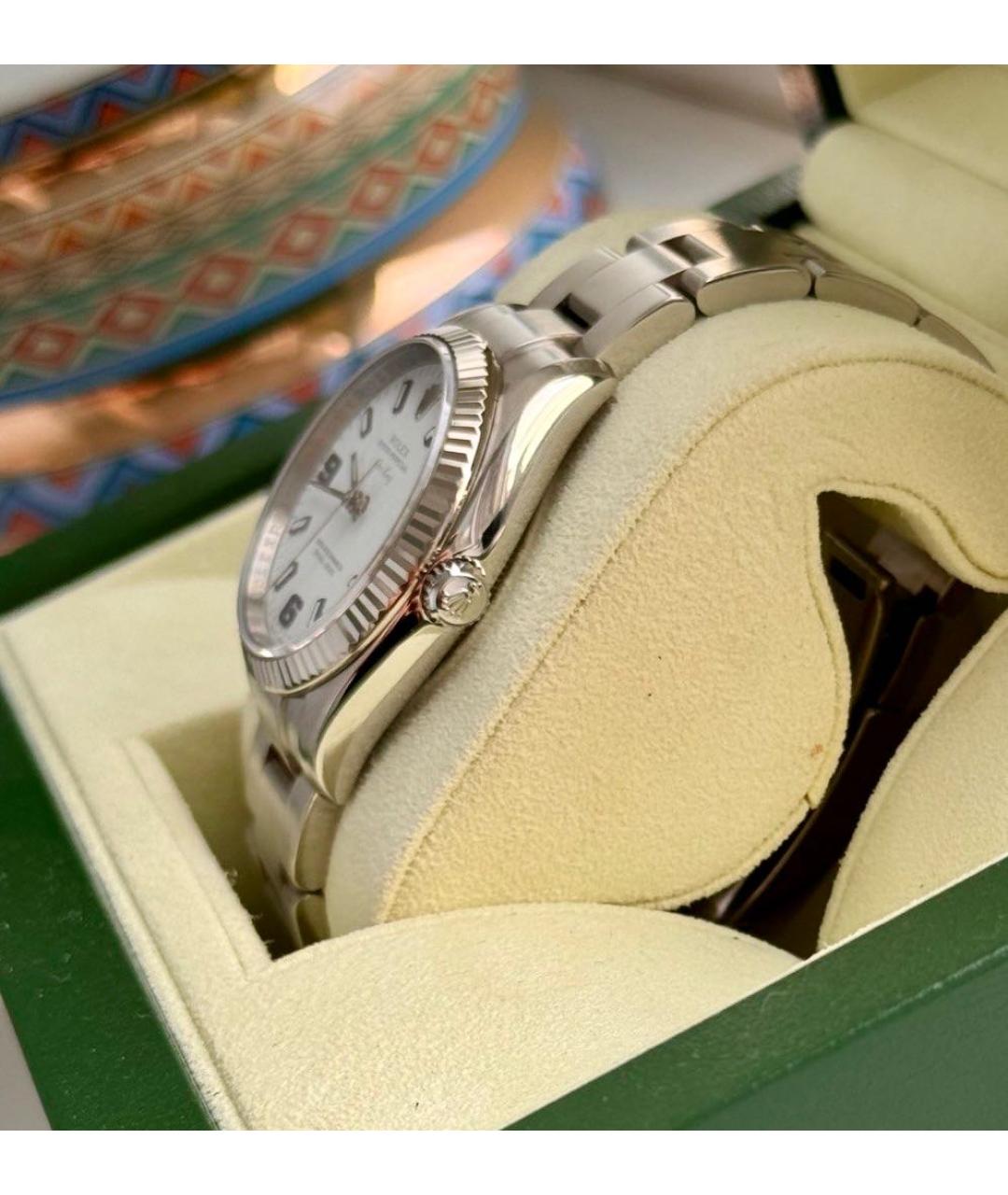 ROLEX Белые часы, фото 6