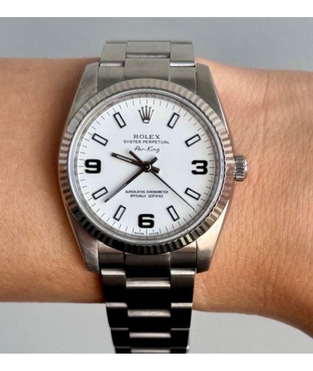 ROLEX Белые часы, фото 9