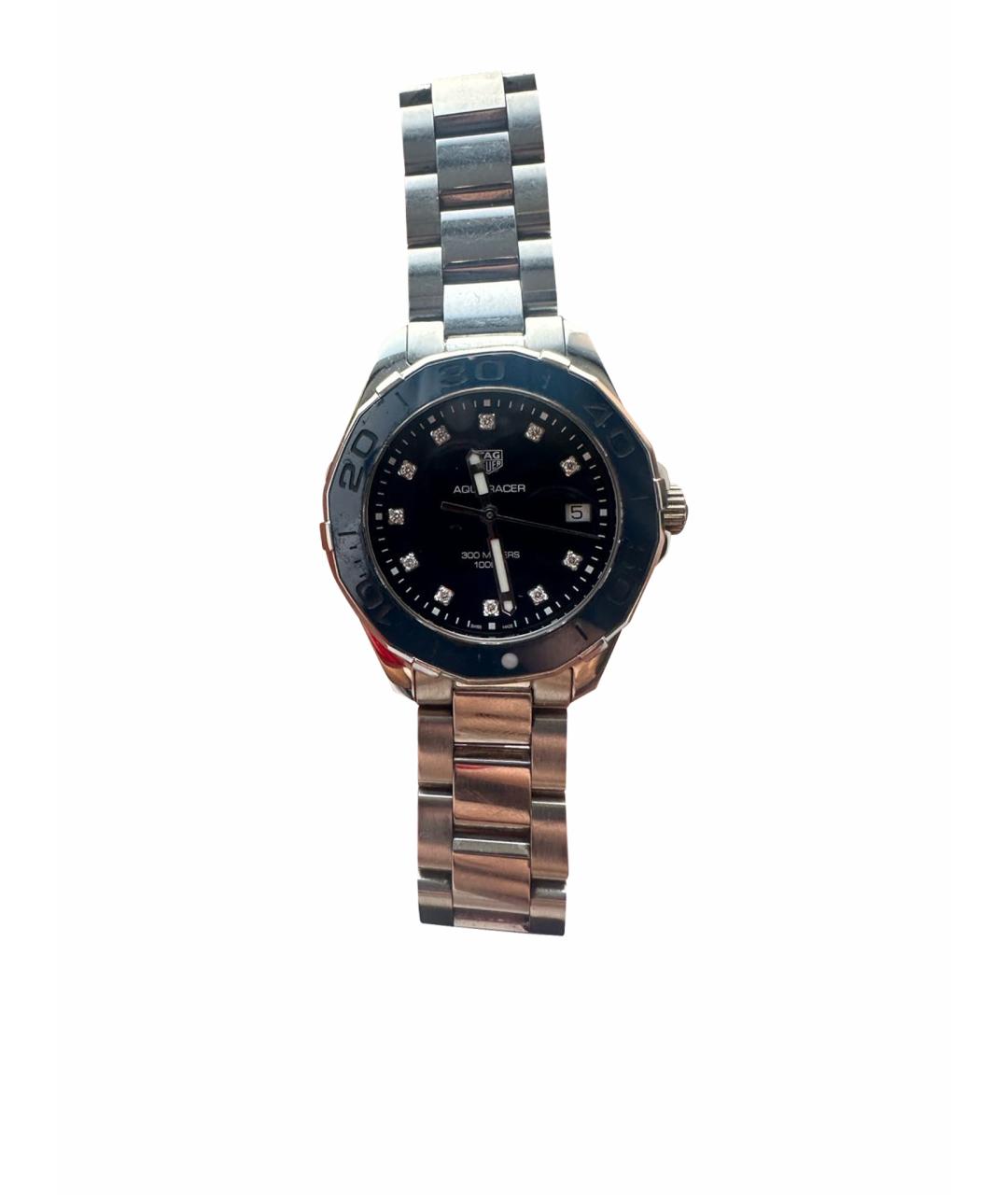 TAG HEUER Серебряные часы, фото 1