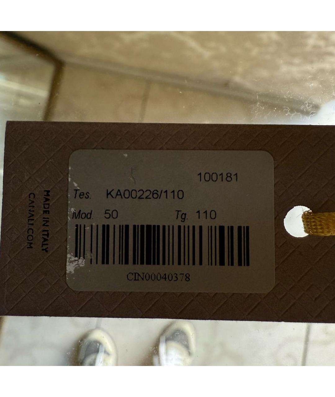 CANALI Черный кожаный ремень, фото 2