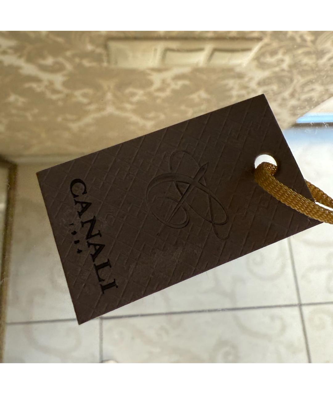 CANALI Черный кожаный ремень, фото 3