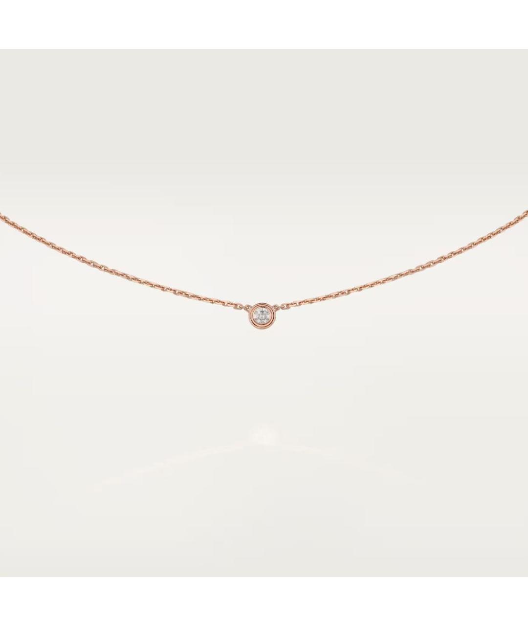 CARTIER Золотая подвеска из розового золота, фото 5