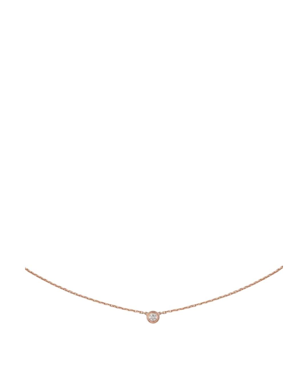 CARTIER Золотая подвеска из розового золота, фото 1