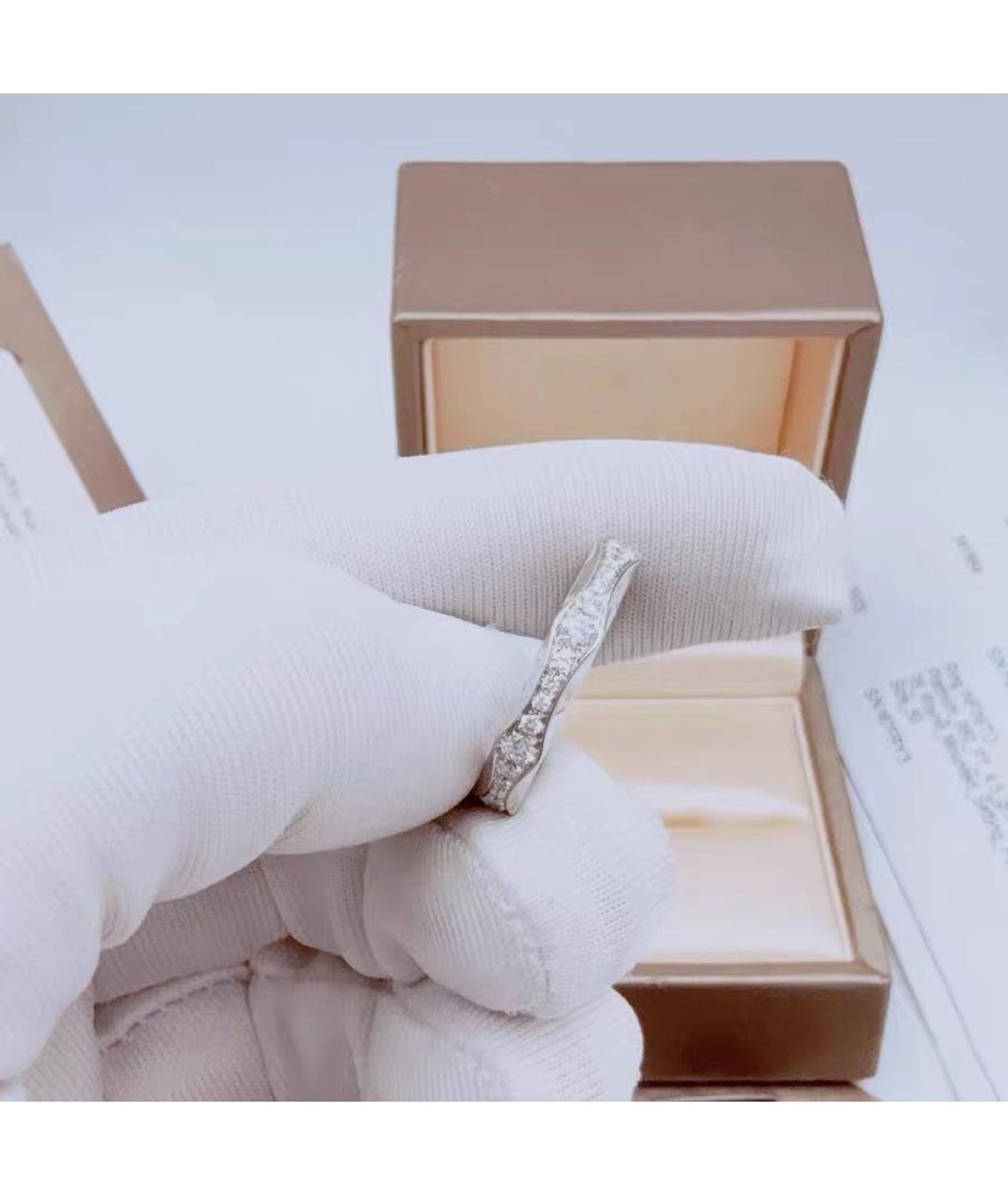 BVLGARI Серебряное платиновое кольцо, фото 4