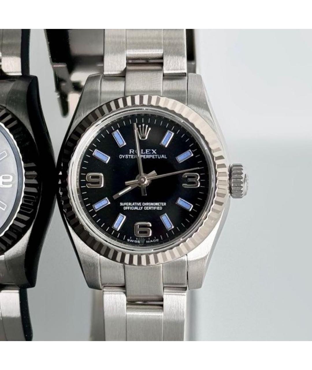 ROLEX Черные часы, фото 9