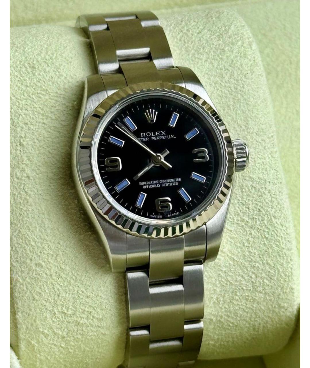 ROLEX Черные часы, фото 6