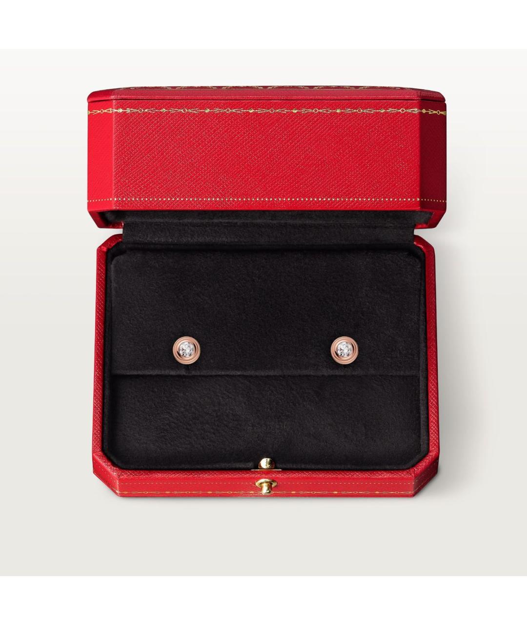 CARTIER Золотые серьги из розового золота, фото 5