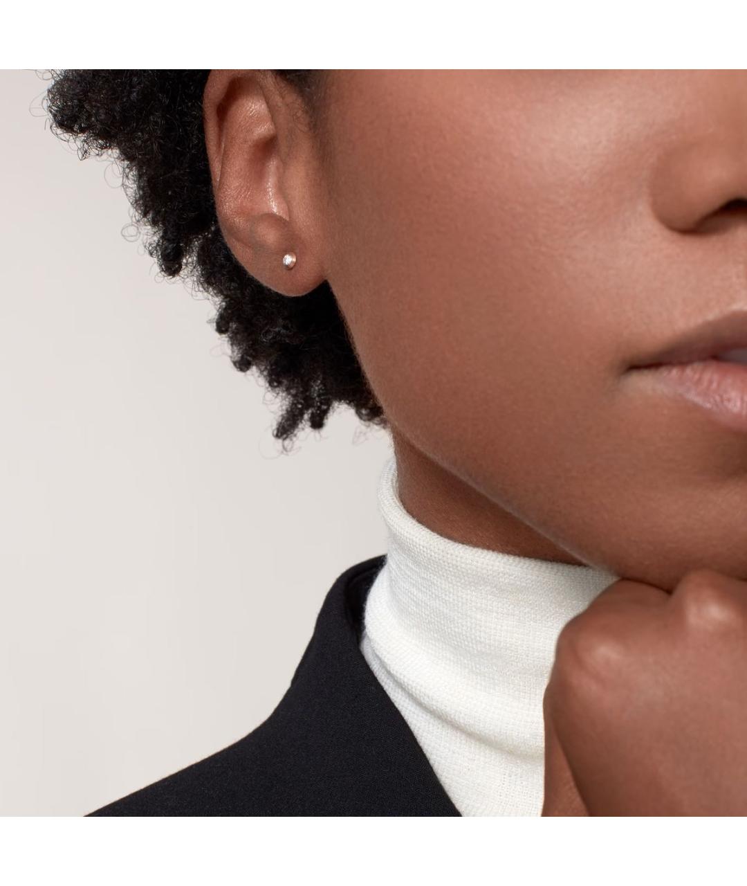 CARTIER Золотые серьги из розового золота, фото 2