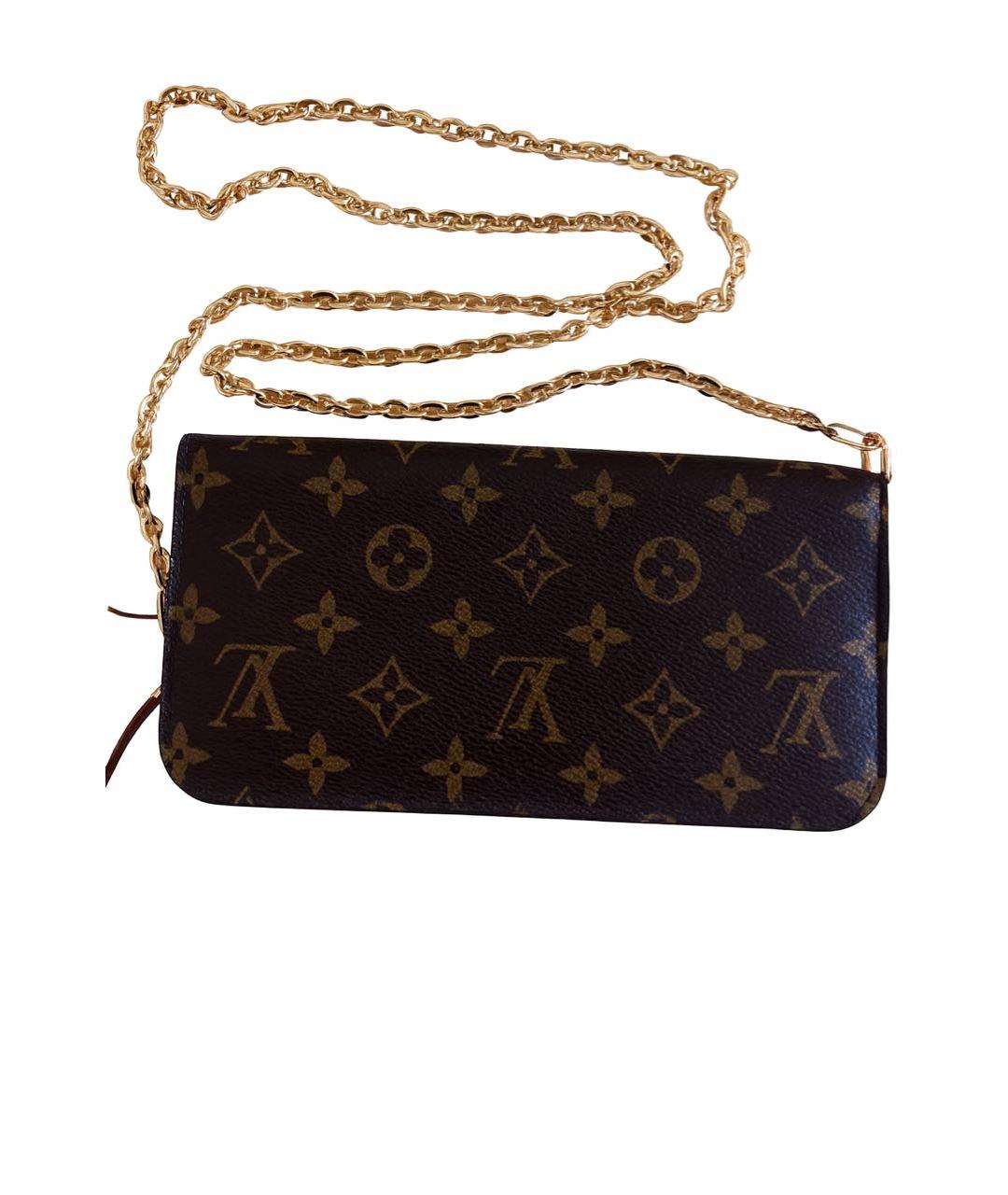 LOUIS VUITTON Коричневая сумка через плечо, фото 9