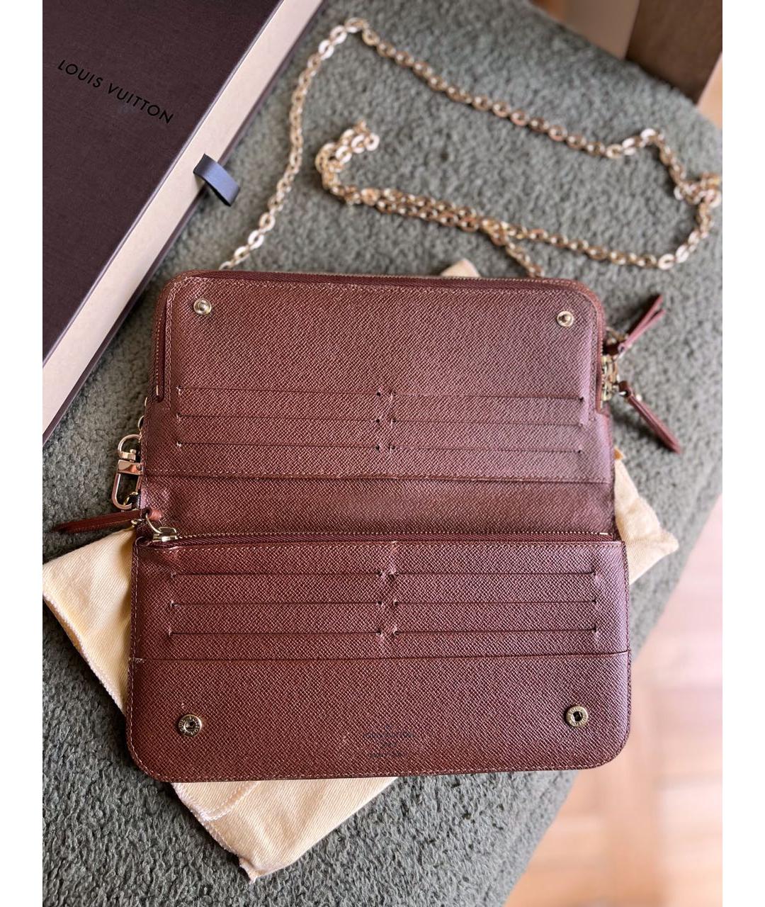 LOUIS VUITTON Коричневая сумка через плечо, фото 8