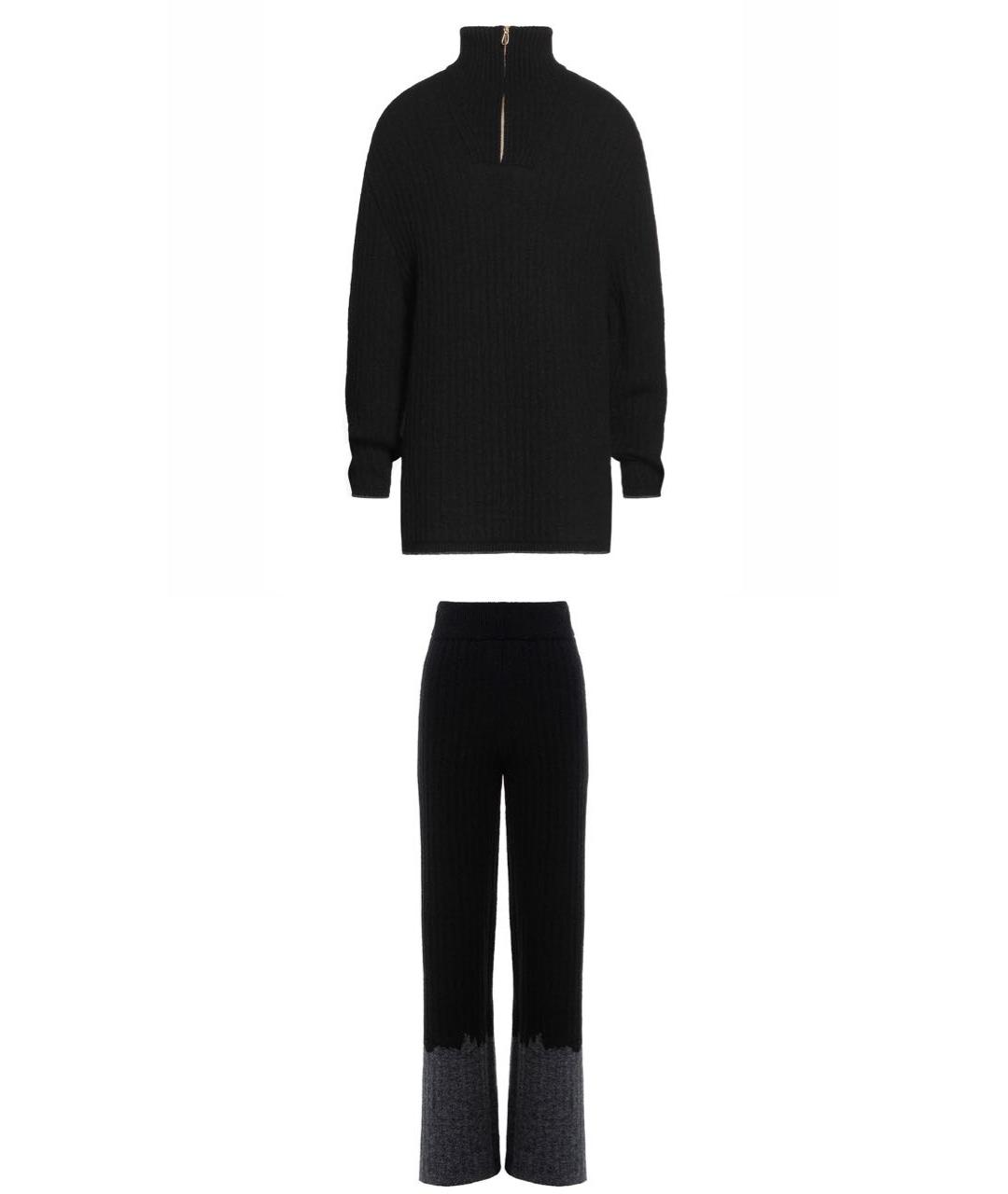 NANUSHKA Черный костюм с брюками, фото 1
