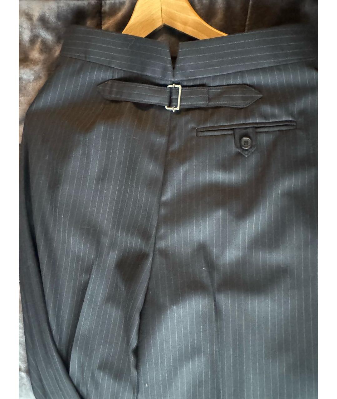 MCQ ALEXANDER MCQUEEN Серый шерстяной костюм с брюками, фото 5