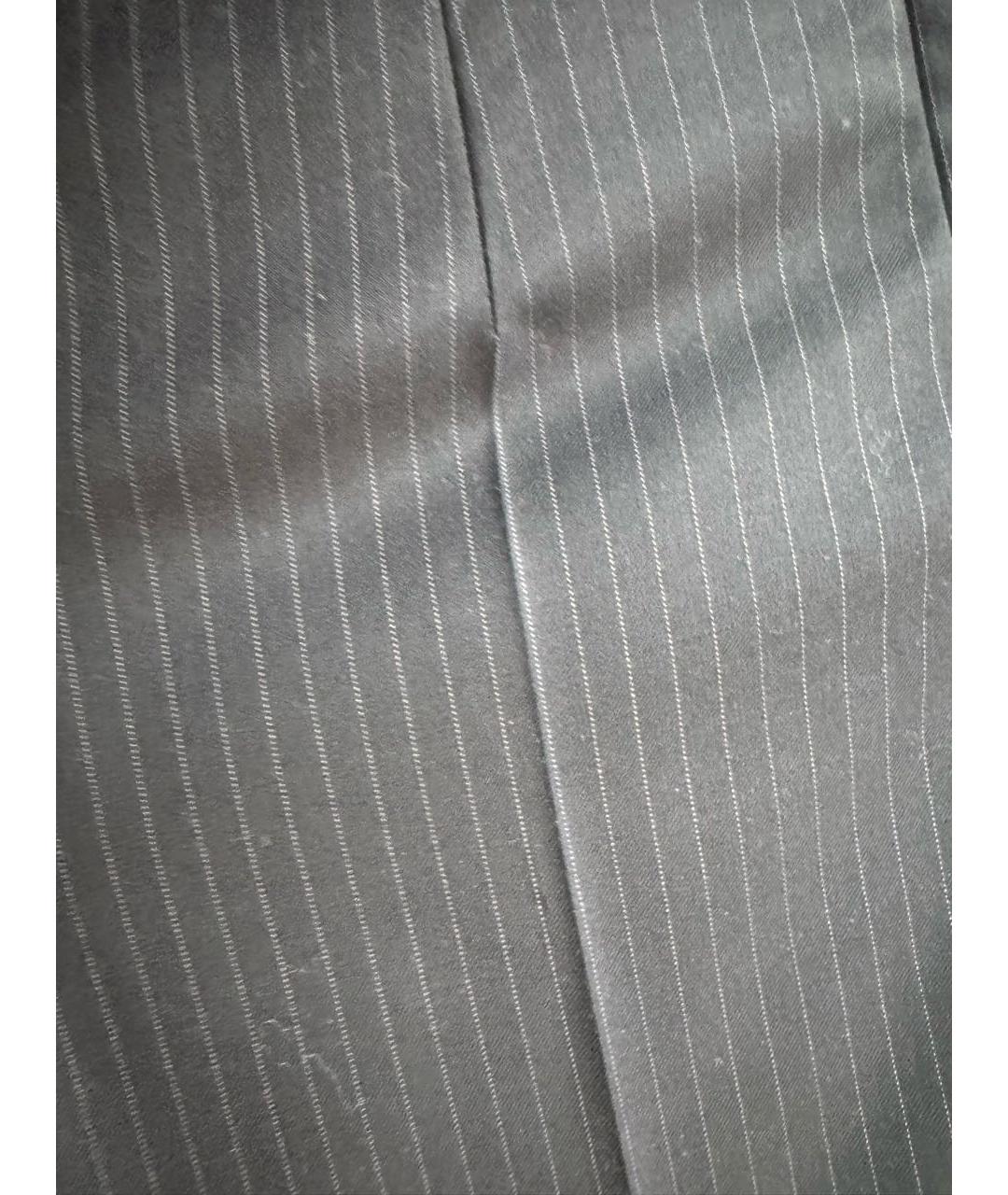 MCQ ALEXANDER MCQUEEN Серый шерстяной костюм с брюками, фото 4