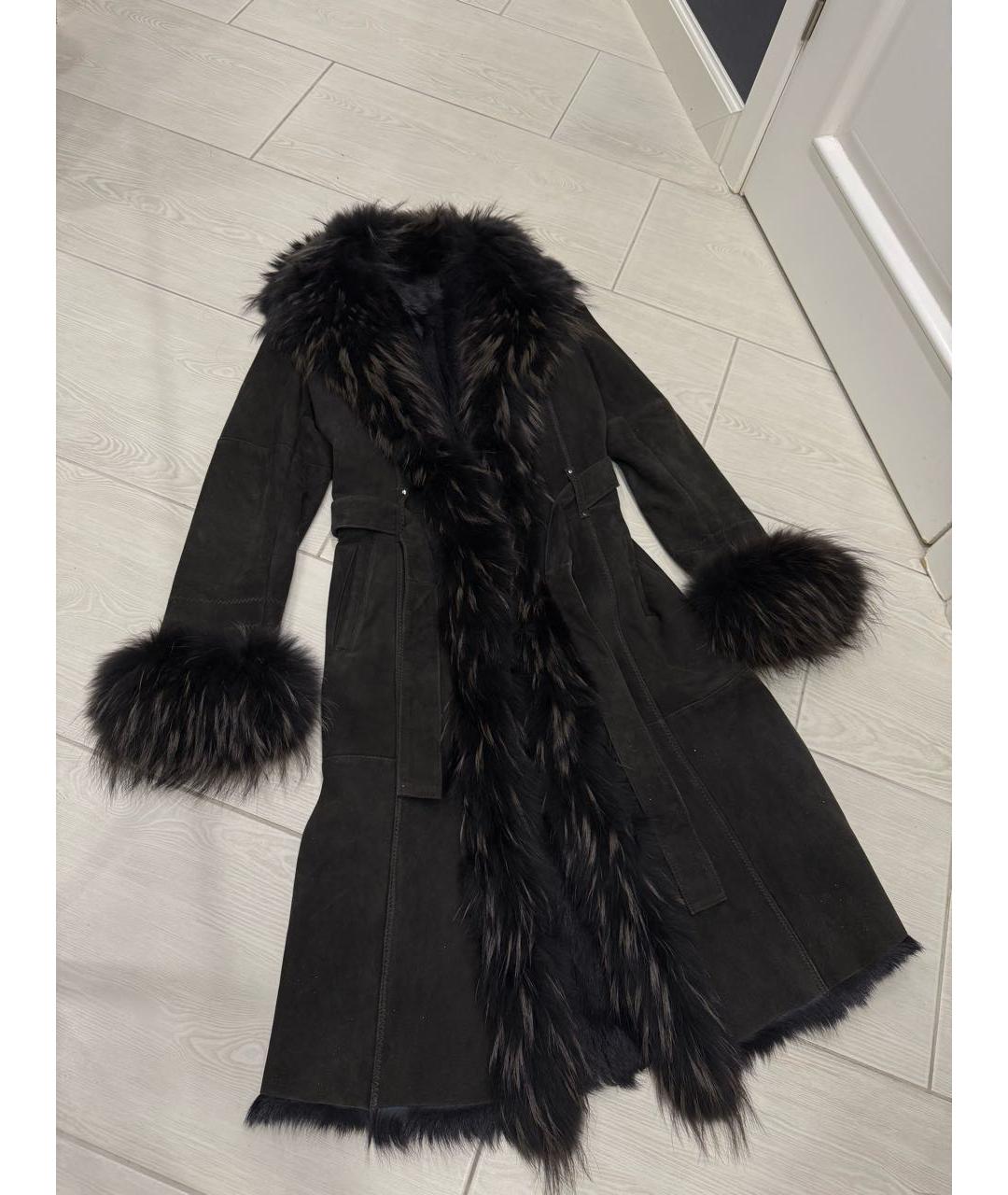 YVES SALOMON Меховая дубленка, фото 4