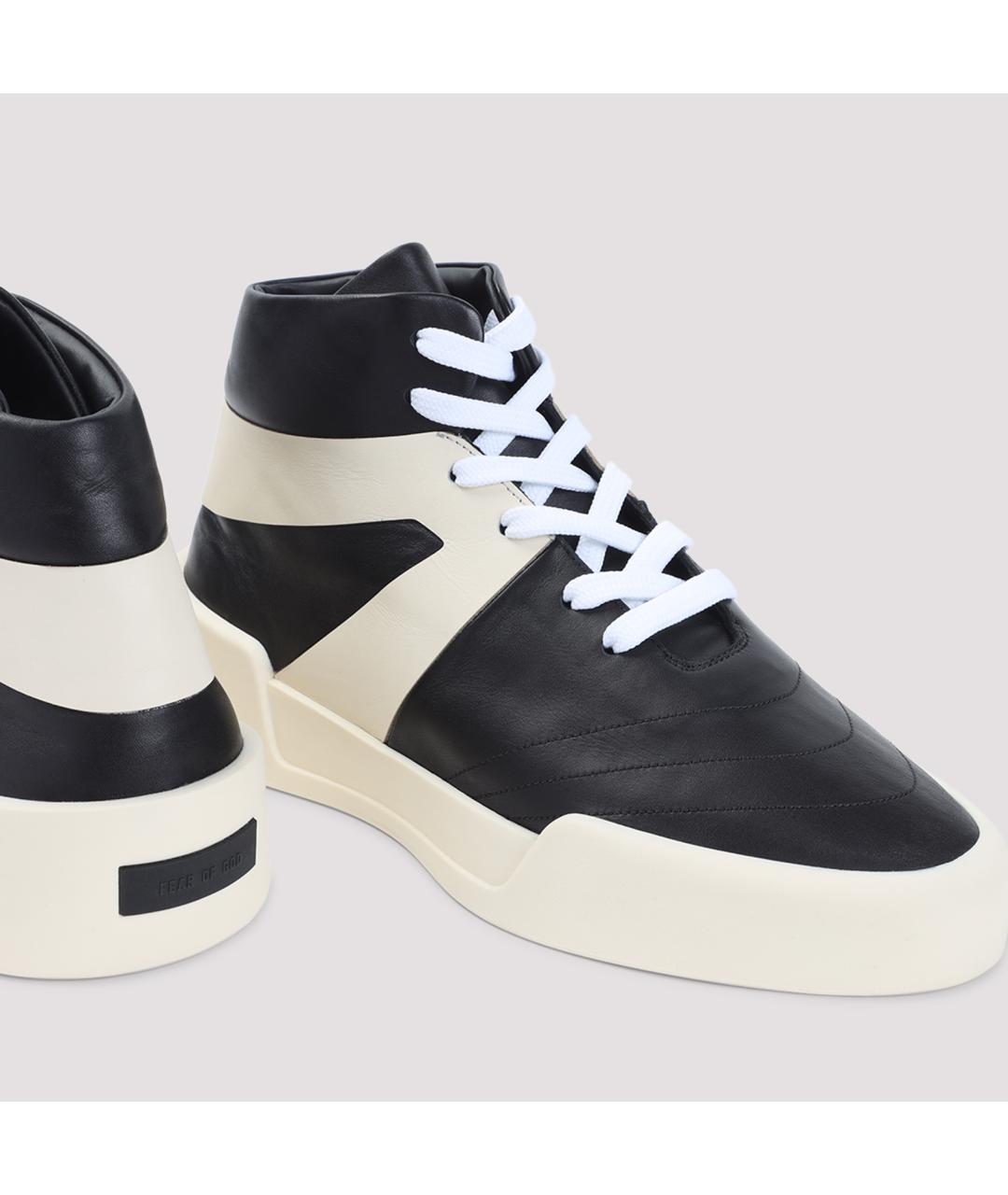 FEAR OF GOD Мульти кожаные высокие кроссовки / кеды, фото 5