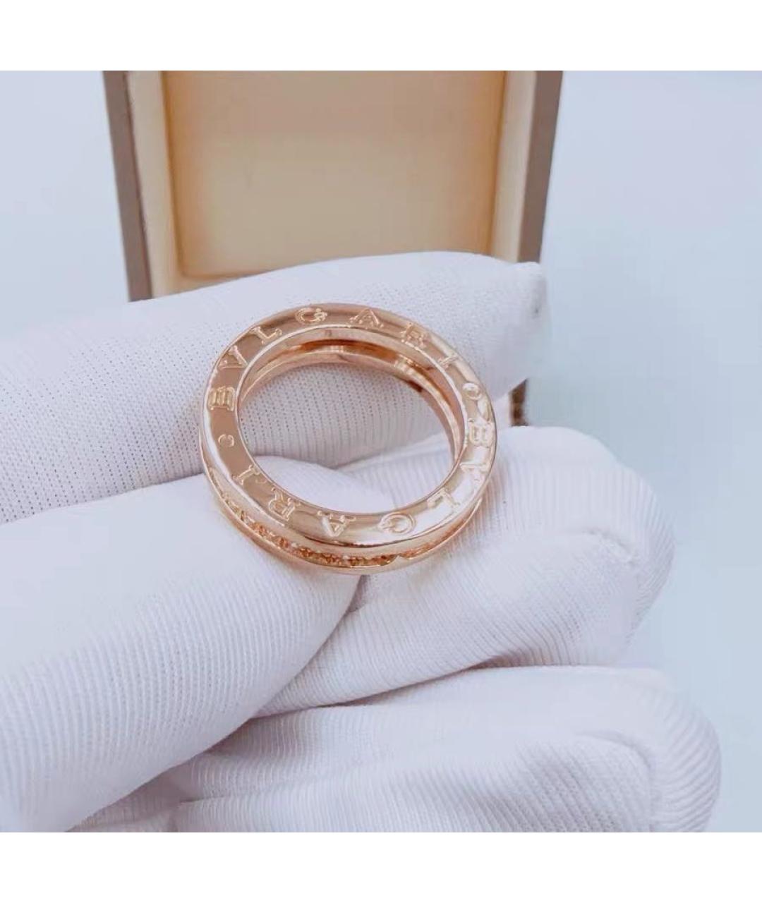 BVLGARI Розовое кольцо из розового золота, фото 7