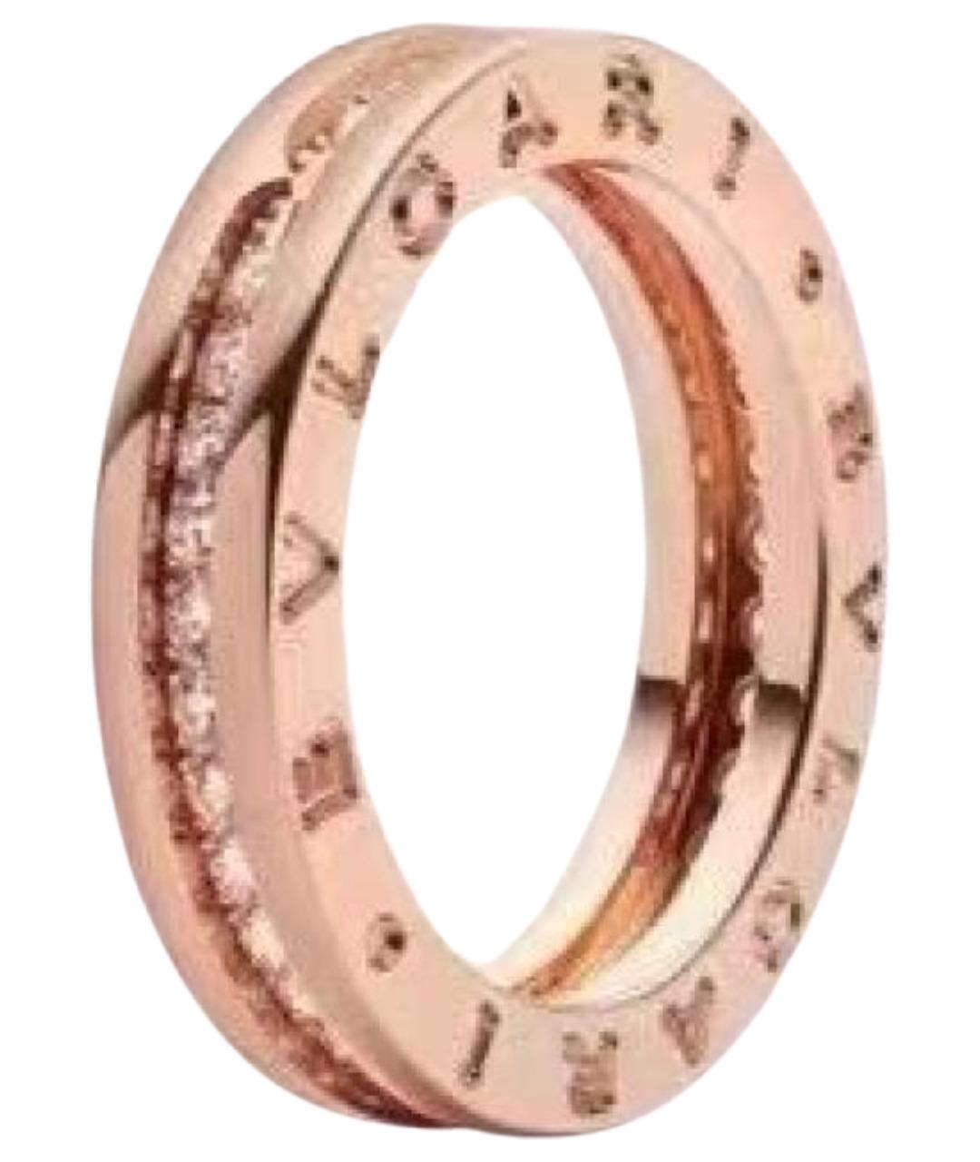 BVLGARI Розовое кольцо из розового золота, фото 1